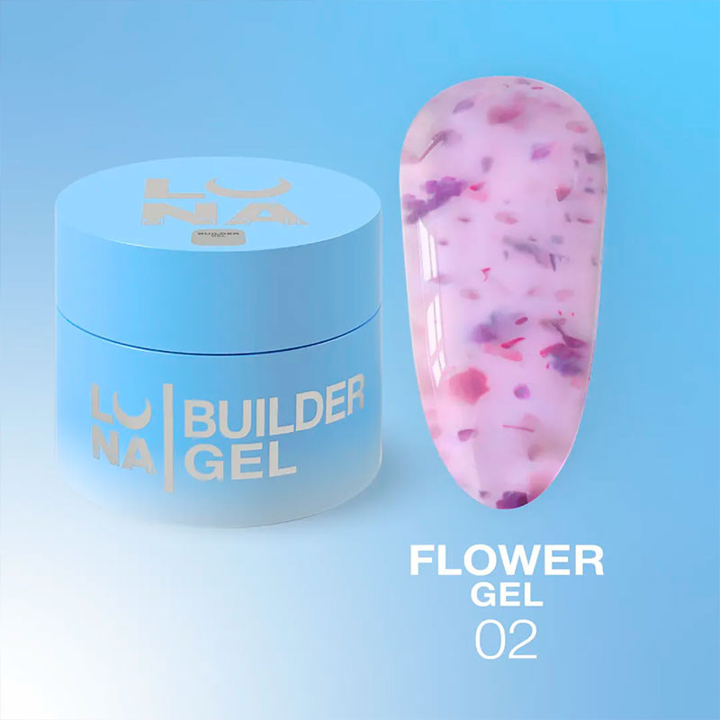 Builder Gel LunaMoon – Flower Gel Nr 2 – 15 ml