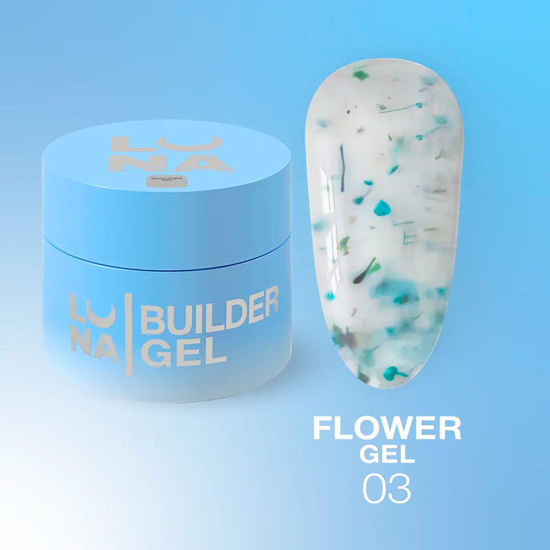 Rakennusgeeli LunaMoon – Flower Gel Nr 3 – 15 ml