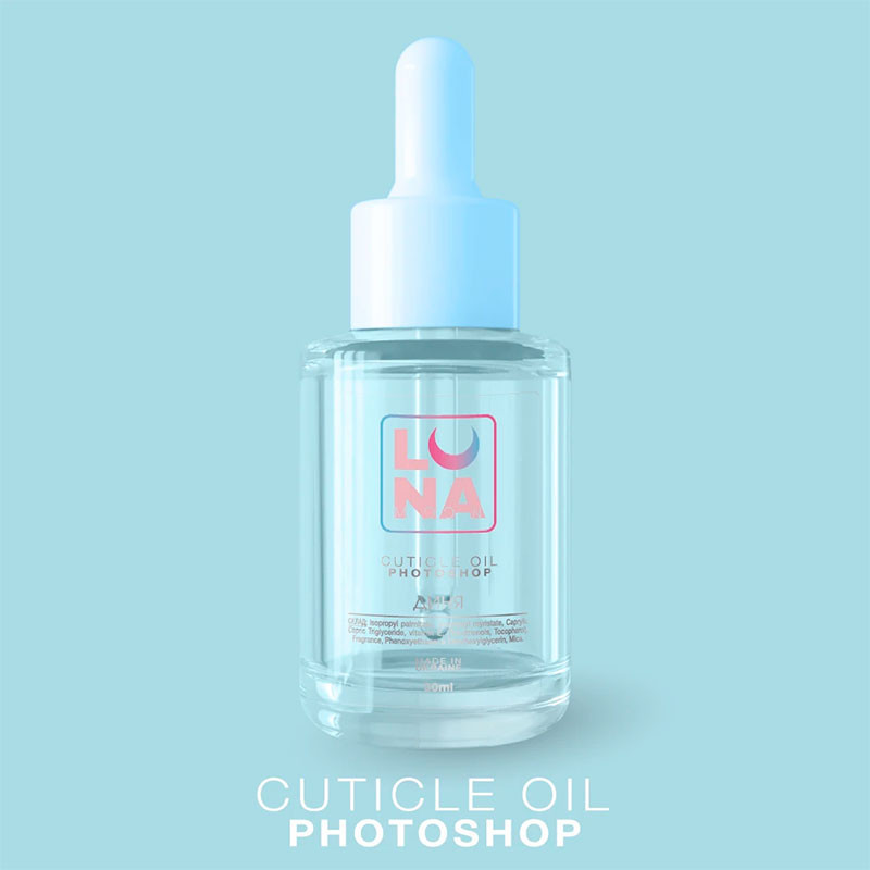 Dry Cuticle Oil Lunamoon with Melon Scent PhotoShop - 30 ml
