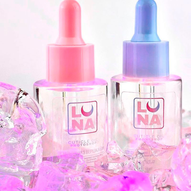 Dry Cuticle Oil Lunamoon with Melon Scent PhotoShop - 30 ml