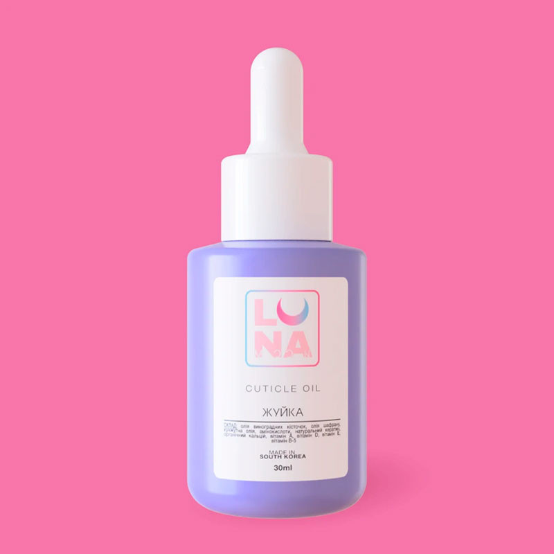 Cuticle Oil Lunamoon with Bubble Gum Scent - 30 ml