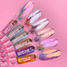 Set of Dry Nail Glitters Lunamoon Broken Glass - 6 pcs