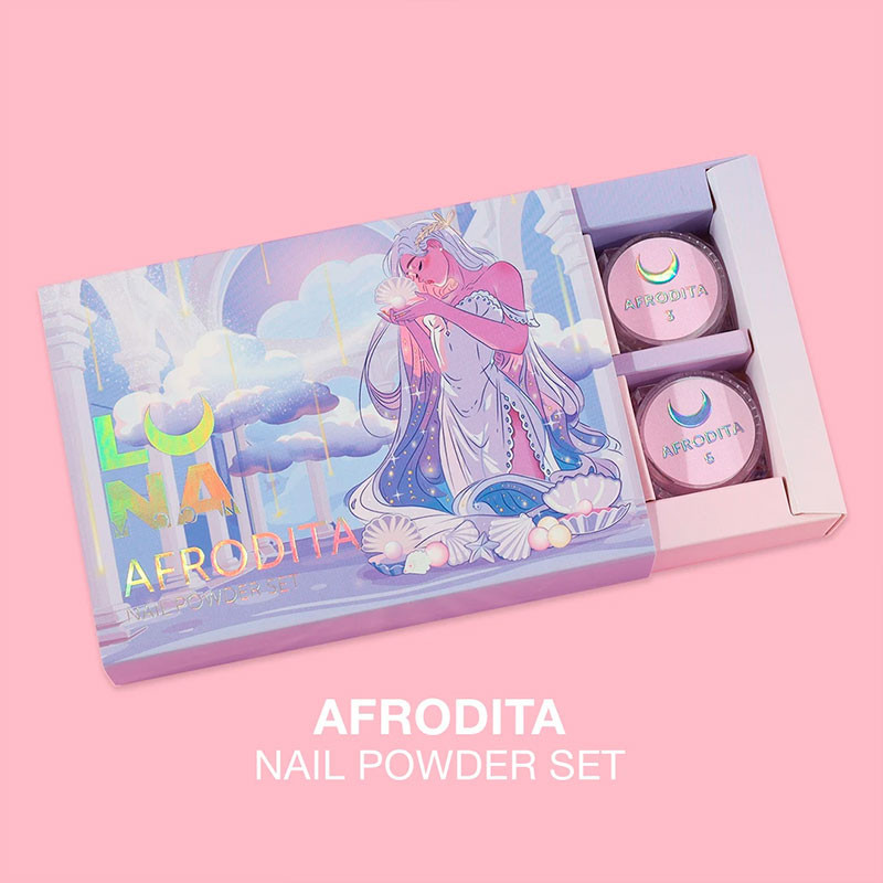 Komplekt küünevihu vigureid Lunamoon Afrodita - 6 tk