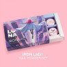 Komplekt küünevihu vigureid Lunamoon Iron Lady - 6 tk