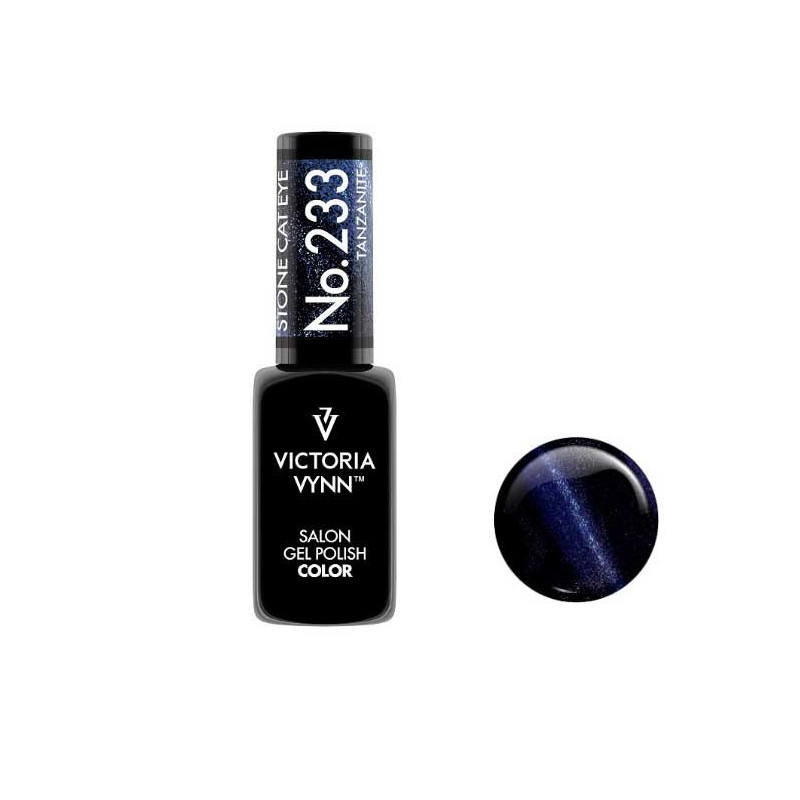 Victoria Vynn Gel Polish Stone Cat Eye, Tanzanite, 233 - 8 ml