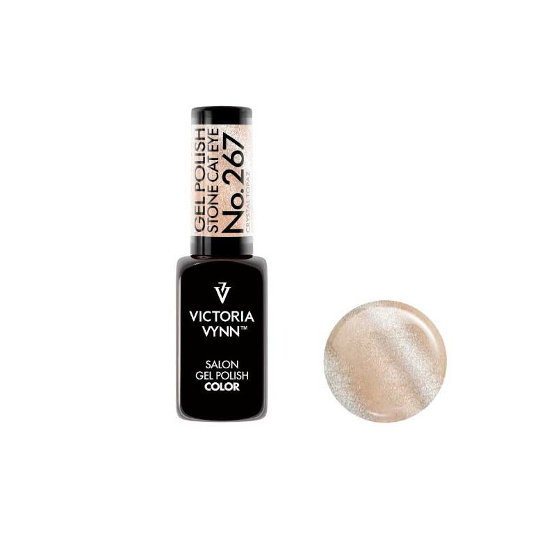 Victoria Vynn Gel Polish Stone Cat Eye, 267, Crystal Topaz - 8 ml