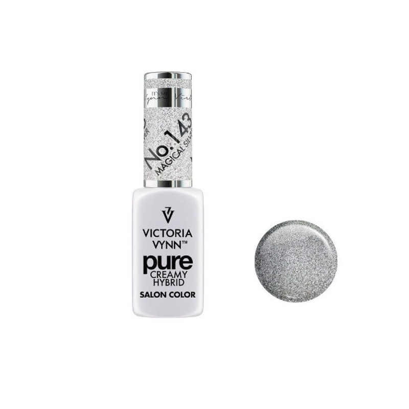 VICTORIA VYNN PURE CREAMY HYBRID 143 Magical Silver - 8 ml