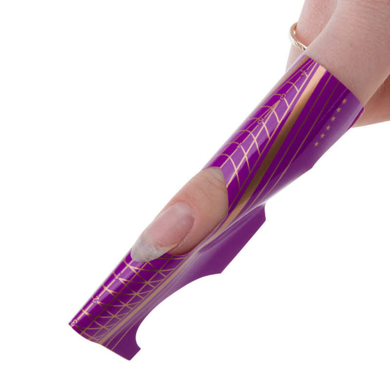 Nail form Molly Lac, double-sided, 500 pcs