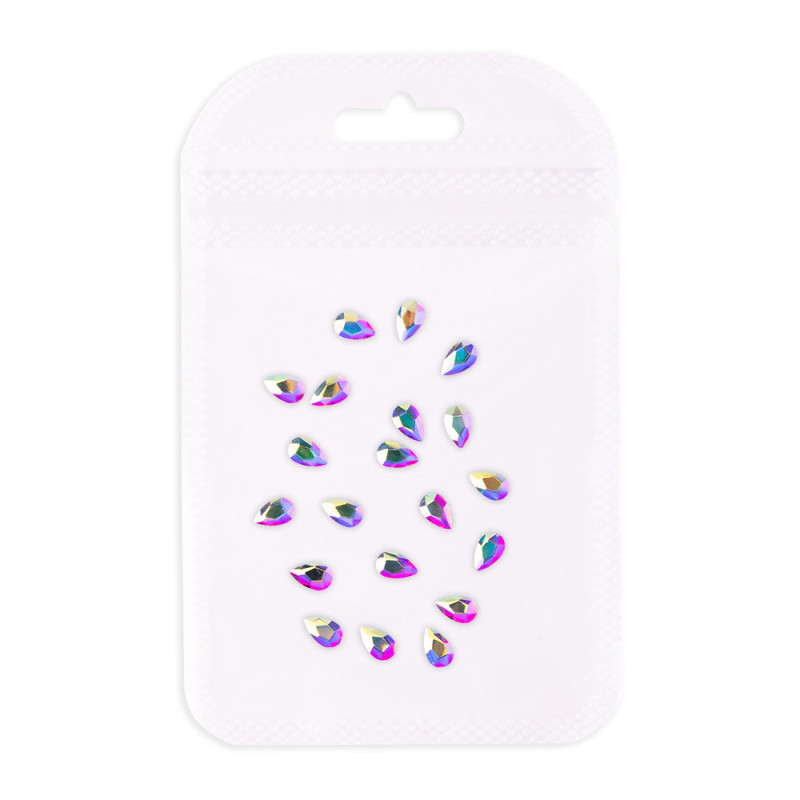 Nail crystals 3D 20 pcs Nr 2