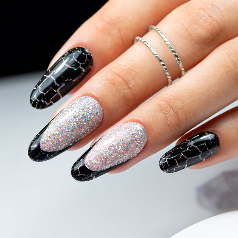 Molly glitter black sales